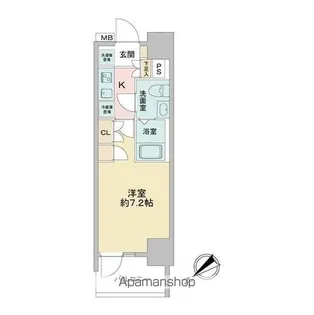 LA DOUCEURお花茶屋Ⅰ【8階】の間取り