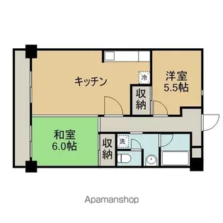 グランデュール峯崎【3階】の間取り