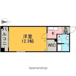 リバーフロントレジデンス【10階】の間取り