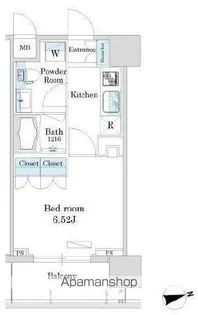 グランテール代々木 旧GRANTEEL代々木【5階】の間取り