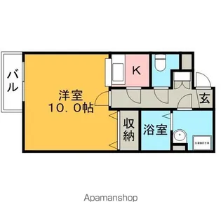 ポラリス弐番館【1階】の間取り