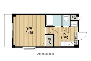グリーンパル【301号室】の間取り
