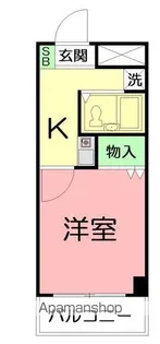 グレース平塚【208号室号室】の間取り