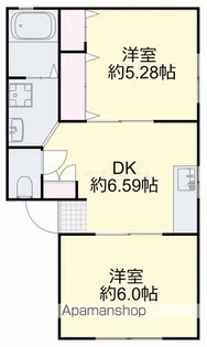 フェニックスD【102号室】の間取り
