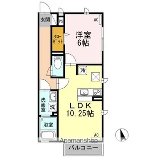 ソル・セレッソⅡ【1階】の間取り