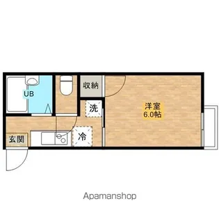 カーサ・ドマーニ【2階】の間取り