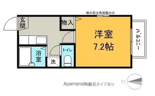 マロンコーポ【1階】の間取り