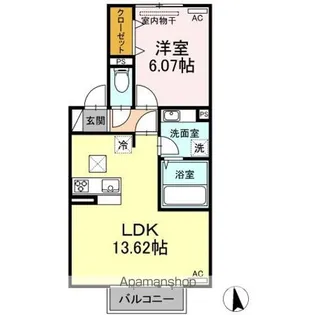 BEST COLOR【1階】の間取り