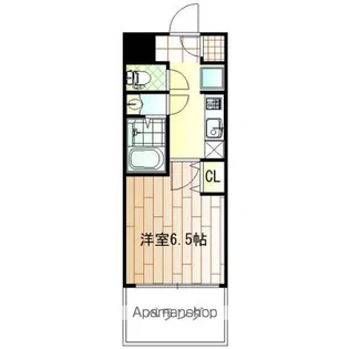 オリエンテム宿院南【404号室】の間取り