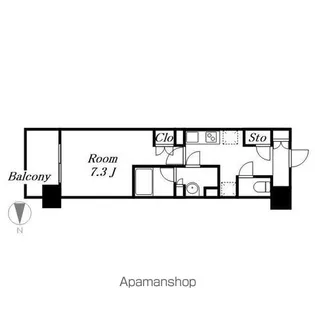 ラフィシア上前津「カミマエヅ」【6階】の間取り