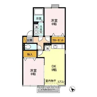 ピア A・C棟【2階】の間取り