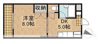 コーポレティブハウスⅡ【307号室】の間取り