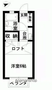 カーサグランデ【201号室】の間取り