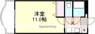 ジュネス新倉敷【4階】の間取り