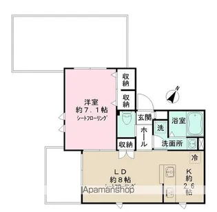NIDO LARGO【3階】の間取り