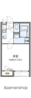 クレイノメイプル西大寺【1階】の間取り