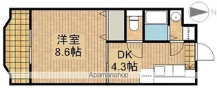 AIMER泉【3階】の間取り