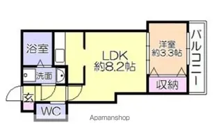 レイナス花絣【1階】の間取り
