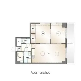 アベニュー泉【7階】の間取り
