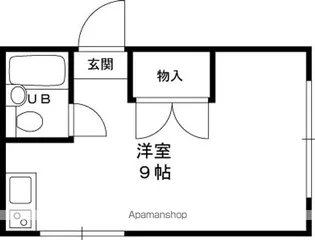 カッシーナ甲子園【207号室】の間取り