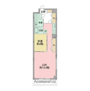 パークサイト泉【5階】の間取り