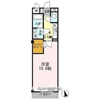 プチコート【1階】の間取り