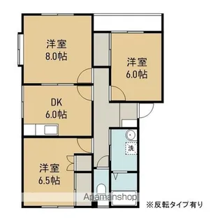 ヴィオラⅡH【101号室】の間取り