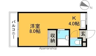 アビタシオンゆう【3階】の間取り