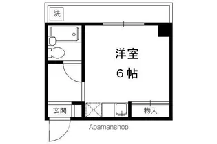 ハイツ藤林【303号室】の間取り