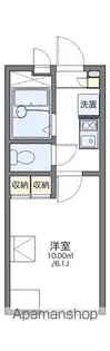 レオパレスエスポワール【2階】の間取り