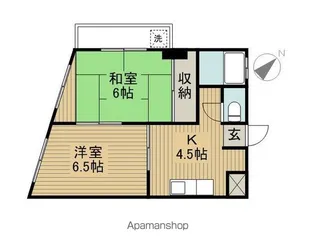 あづまビル【3階】の間取り