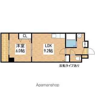 グランデ新栄1【3階】の間取り