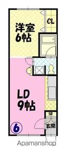 スカイハイツ大町2−2【106号室】の間取り