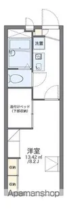 レオパレス下山【1階】の間取り