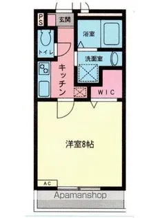 プランドール新横浜【2階】の間取り