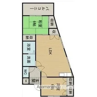 ルシエ春日井【4階】の間取り