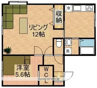 コーポ西遊【2階】の間取り