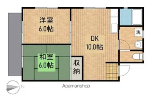 さなるVILLA【1階】の間取り