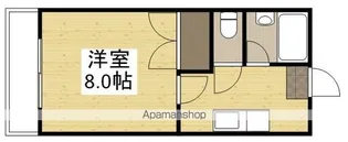 パインリンク津高【8階】の間取り