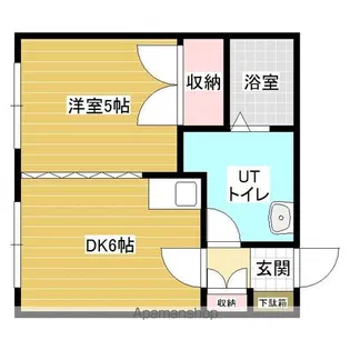 グリーンヴィラ緑が丘【4階】の間取り