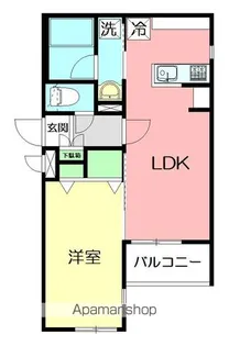 AZULGRAND【4階】の間取り