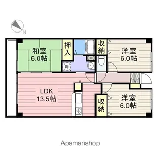 アルデールY・K【1階】の間取り