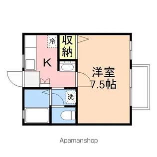 カレント白山【2階】の間取り