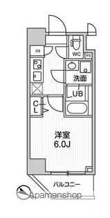 ALTERNA横濱阪東橋【5階】の間取り