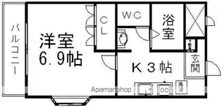 グランディール和志山【2階】の間取り