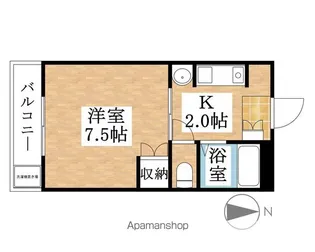 SSパレス岩倉【3階】の間取り