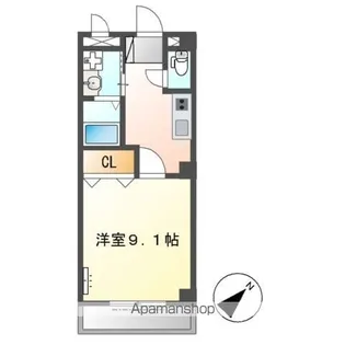 エムネージュ薬円台【1階】の間取り