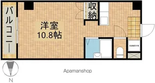 野中第5マンション【2階】の間取り