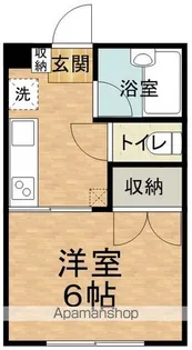 グランジュール北深志【3階】の間取り