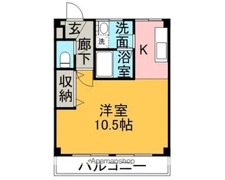 BRILLIANCE【303号室】の間取り